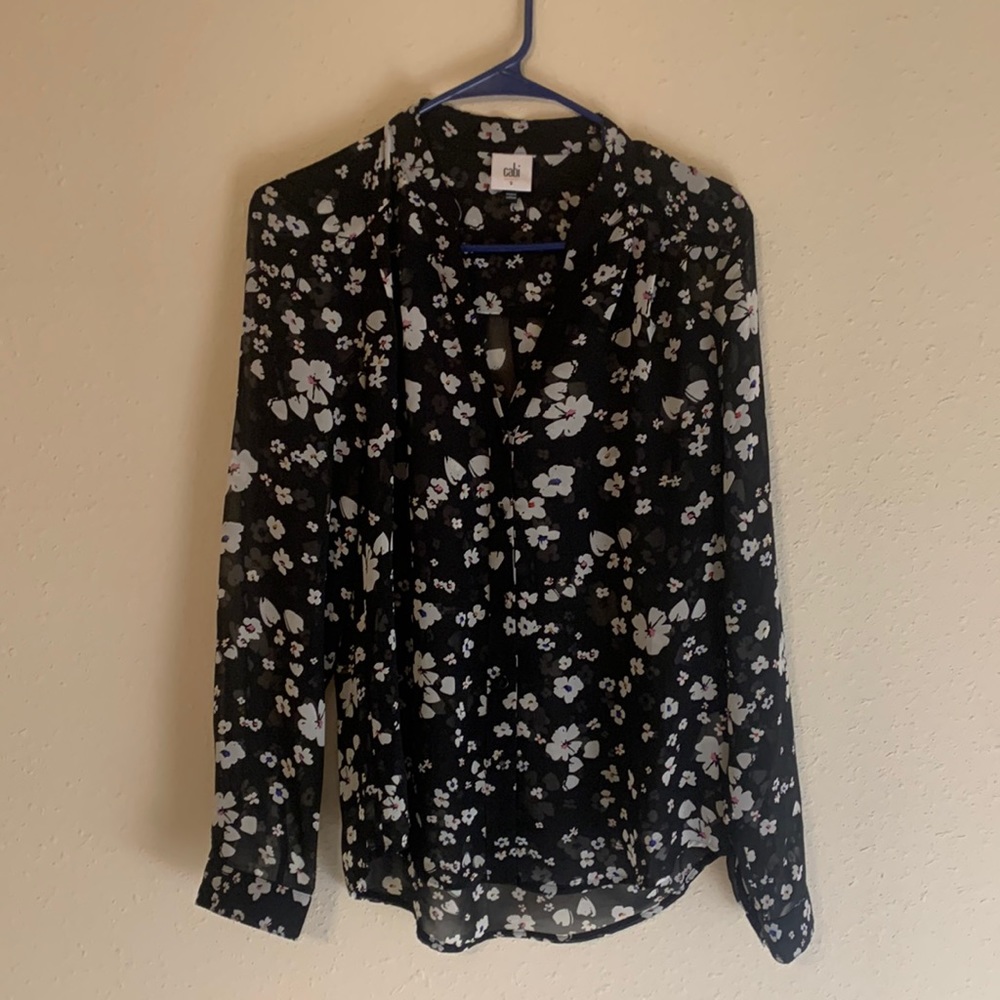 Button down long sleeve cabi blouse